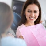 woman considering what to look for in an orthodontist while at a orthodontist consultation